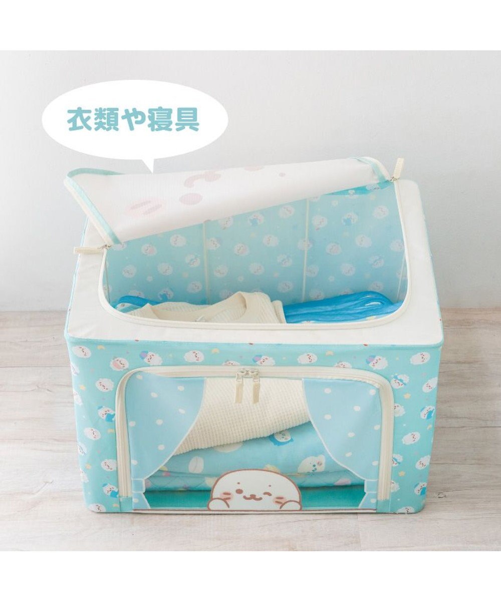 Mother garden しろたん 収納ケース 《ぽてぽて柄》 