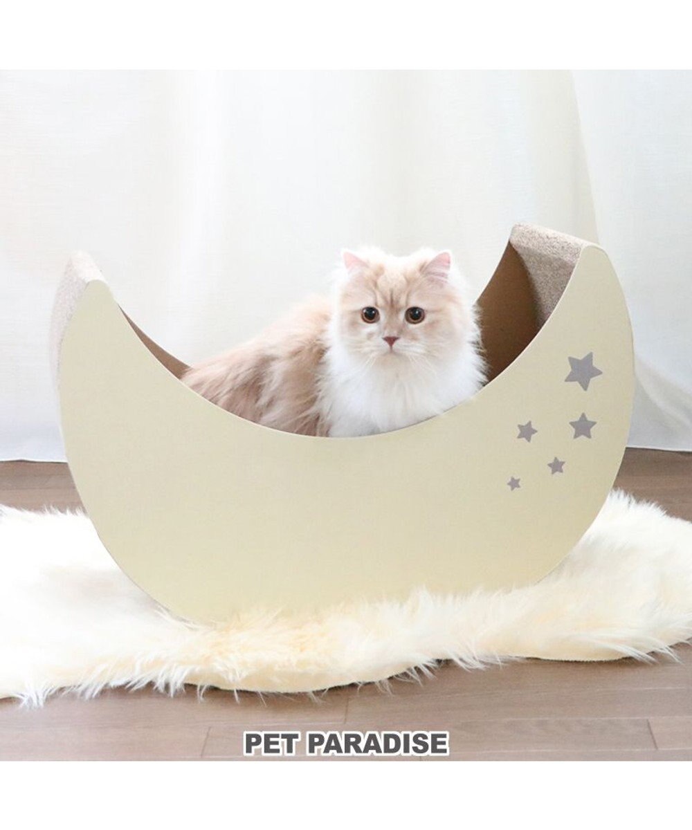 PET PARADISE 猫 爪とぎ ダンボール 単品《月 / 雲》 