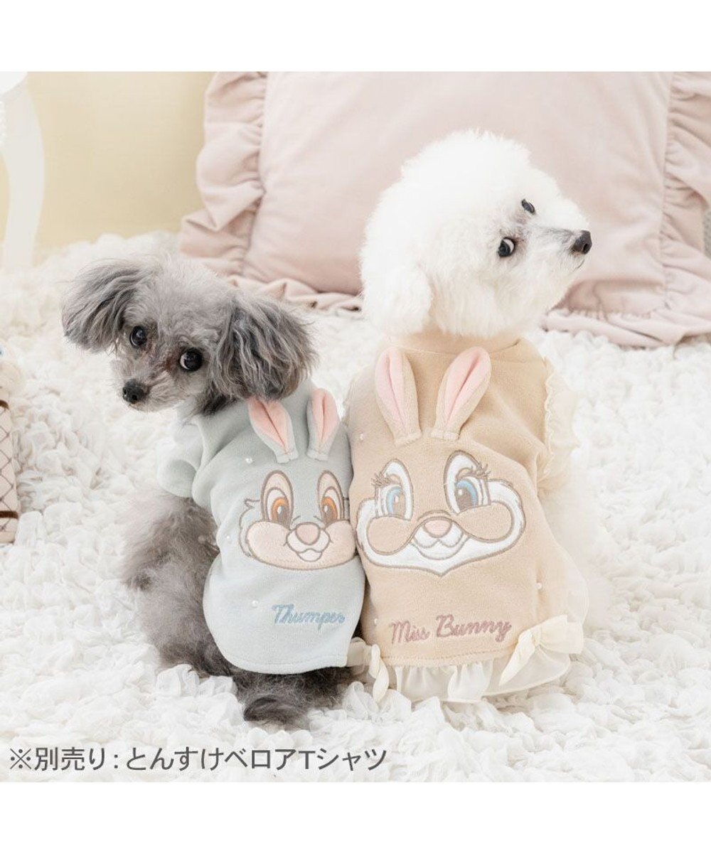 PET PARADISE ディズニー バンビ ミスバニー ベロア Tシャツ 小型犬 