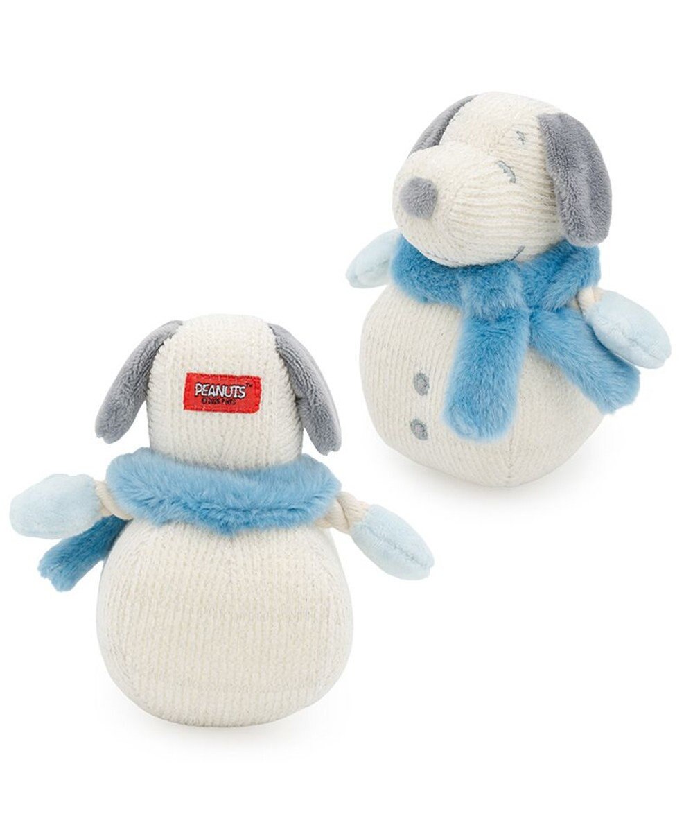PET PARADISE スヌーピー 雪だるまトイ 青マフラー 