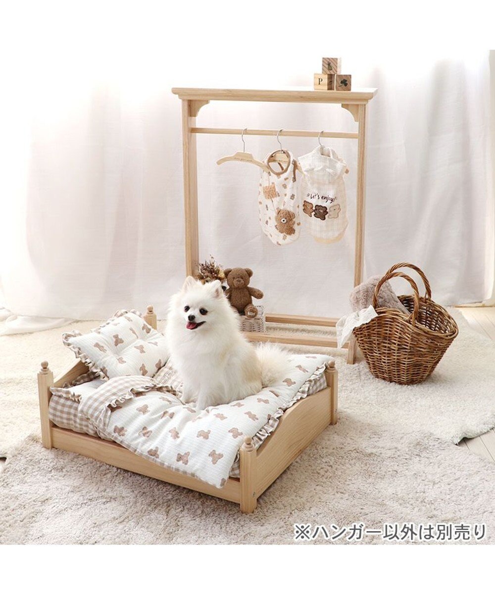 PET PARADISE ペットパラダイス 犬用 木製 ハンガー3個セット 小型犬 