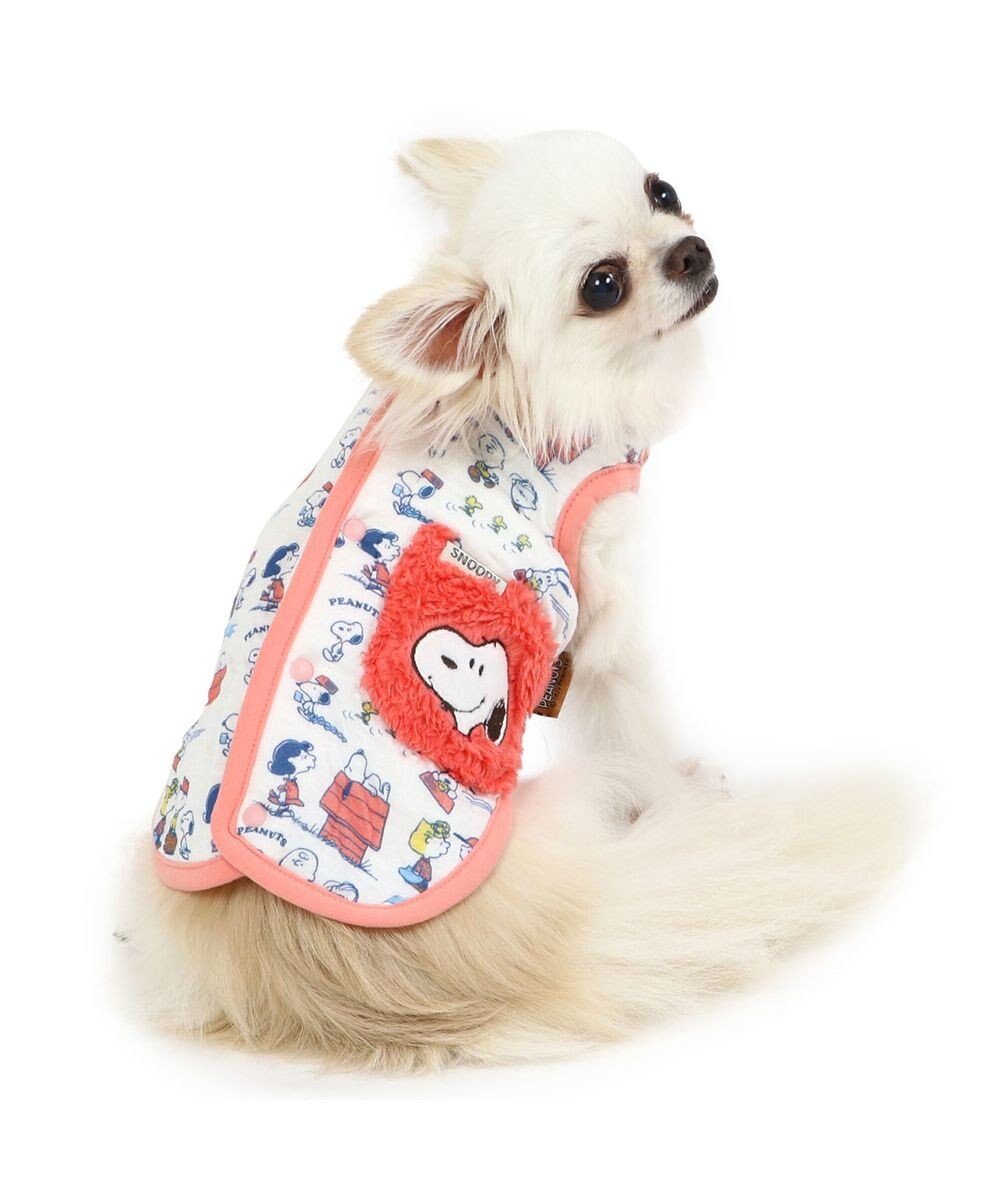 PET PARADISE スヌーピー ふわりとキルト ベスト 小型犬 