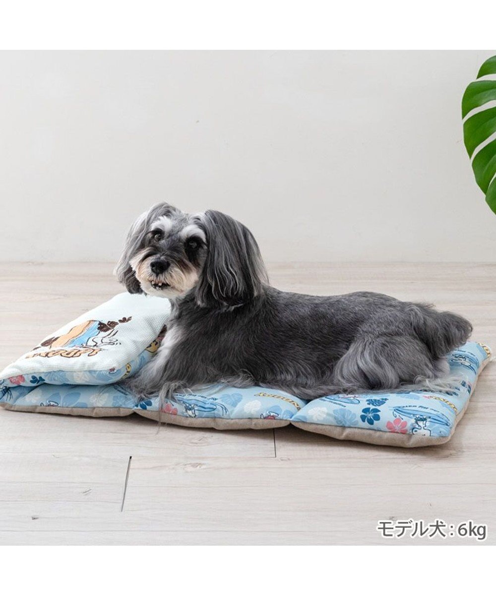 PET PARADISE スヌーピー クール ロールマット 《サーフ柄》 Ｍ 