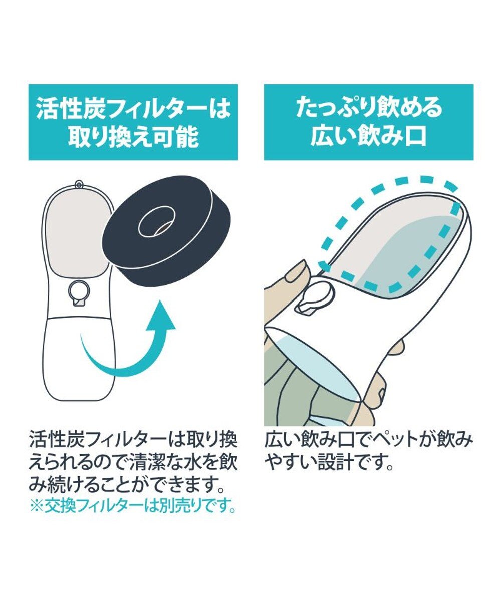 PET PARADISE ペットパラダイスモバイルドリンカー 280ｍＬ お散歩  給水器 