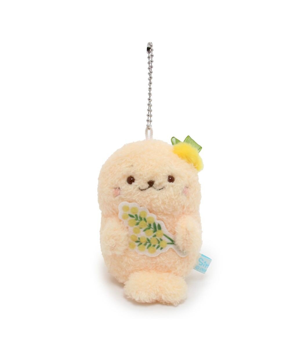 Mother garden しろたん ミモザキーホルダー しろたん 単品 