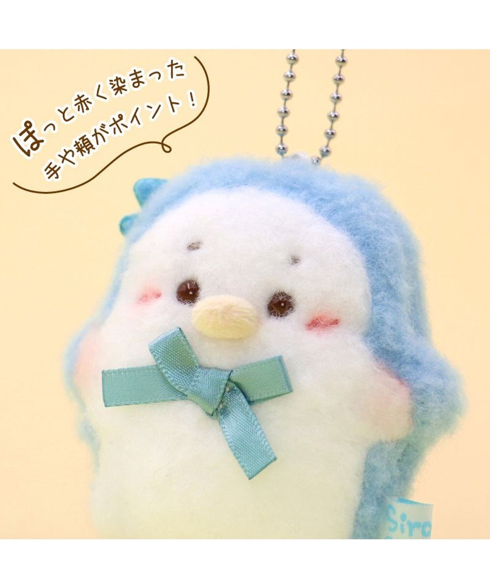 Mother garden しろたん フラットチーク キーホルダー 《らむね》 単品 