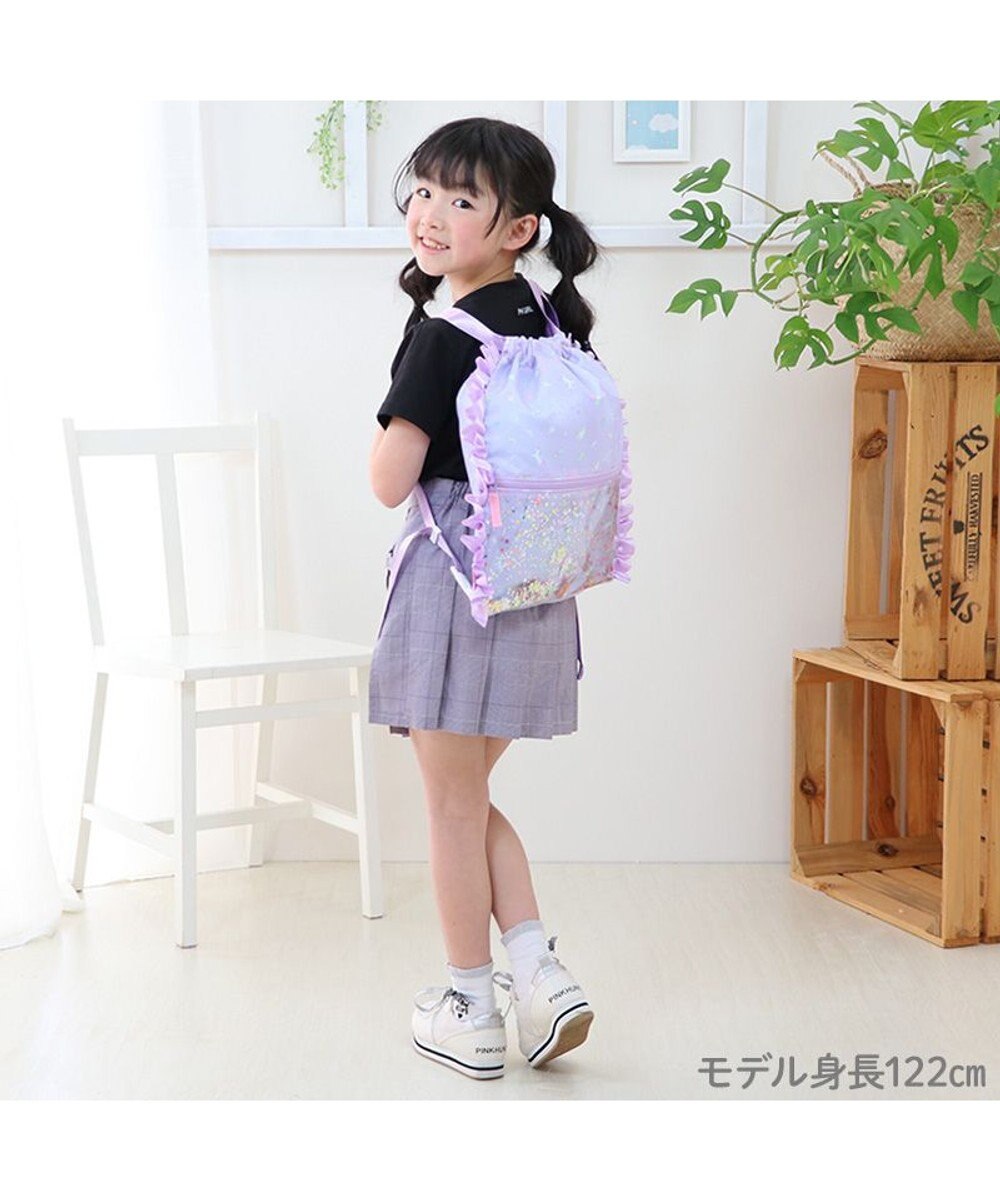 Mother garden マザーガーデン フリル ナップサック  キッズ リュック 《ユニコーン/野いちご》 
