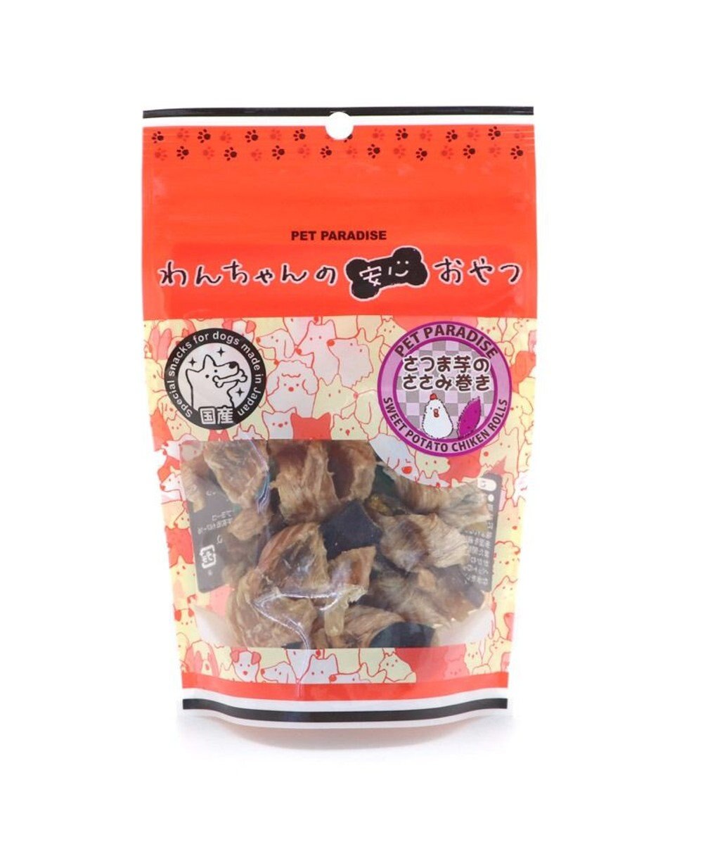 PET PARADISE さつまいものささみ巻 ジャーキー 55g 国産 