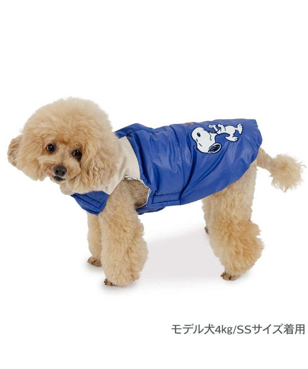 PET PARADISE スヌーピー るんっ エアベスト ブルー 小型犬 