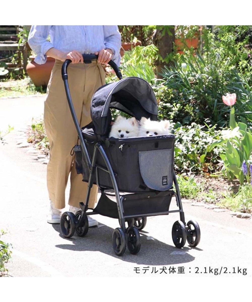 PET PARADISE smooca ハンドフル ペットカート  《ブラック》 