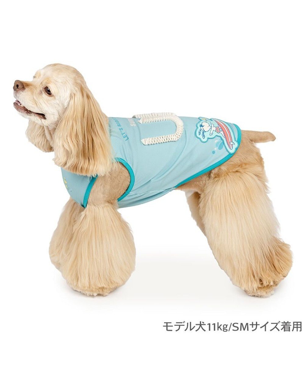 PET PARADISE スヌーピー エコメイド タンクトップ《サーフ柄》 中型犬 