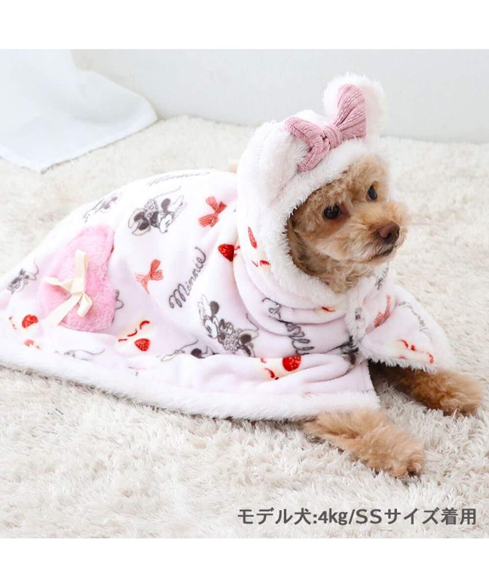 PET PARADISE ディズニー ミニー 着る毛布 《ケーキ柄》 小型犬 