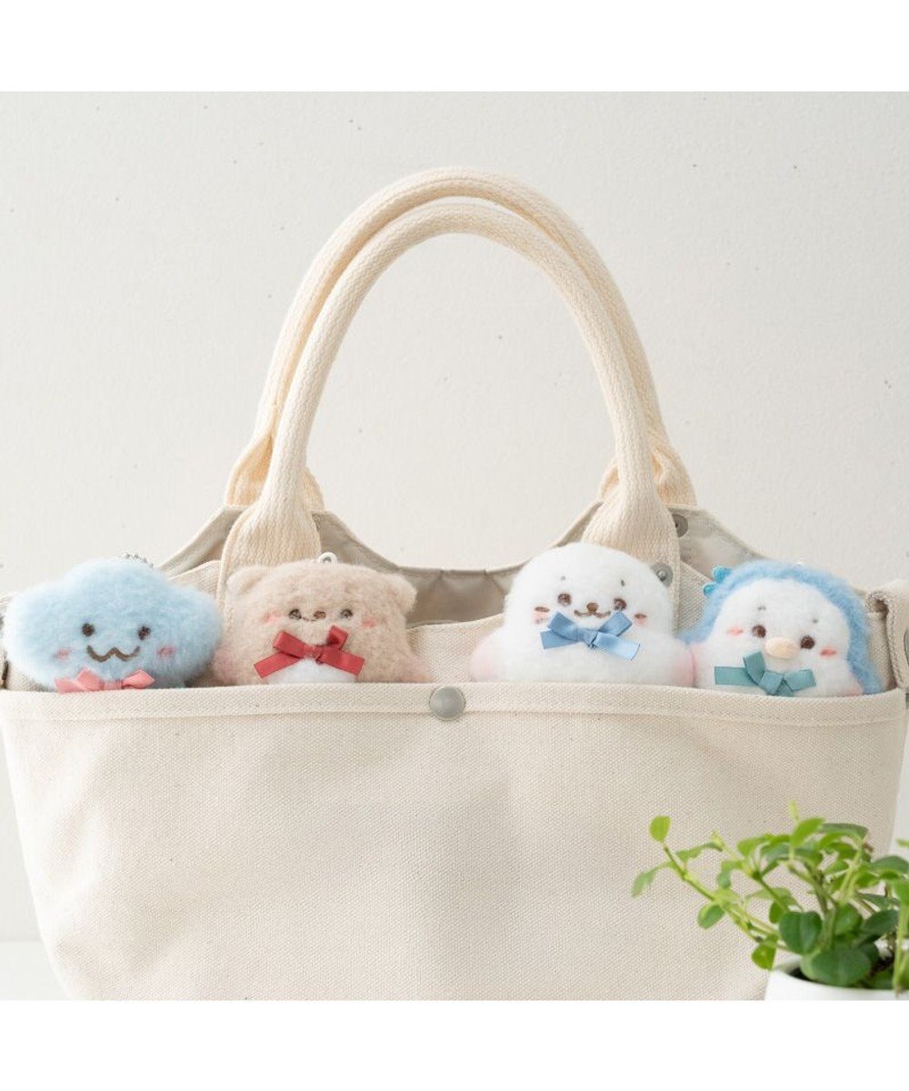 Mother garden しろたん フラットチーク キーホルダー 《らむね》 単品 