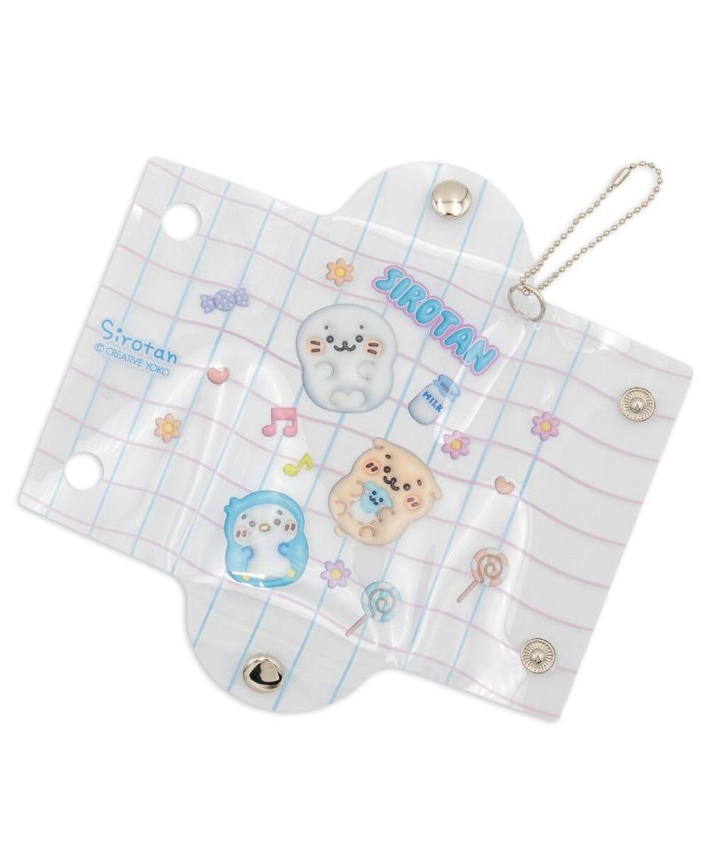 Mother garden しろたん クリアポーチ 《ぷっくり柄》 単品 