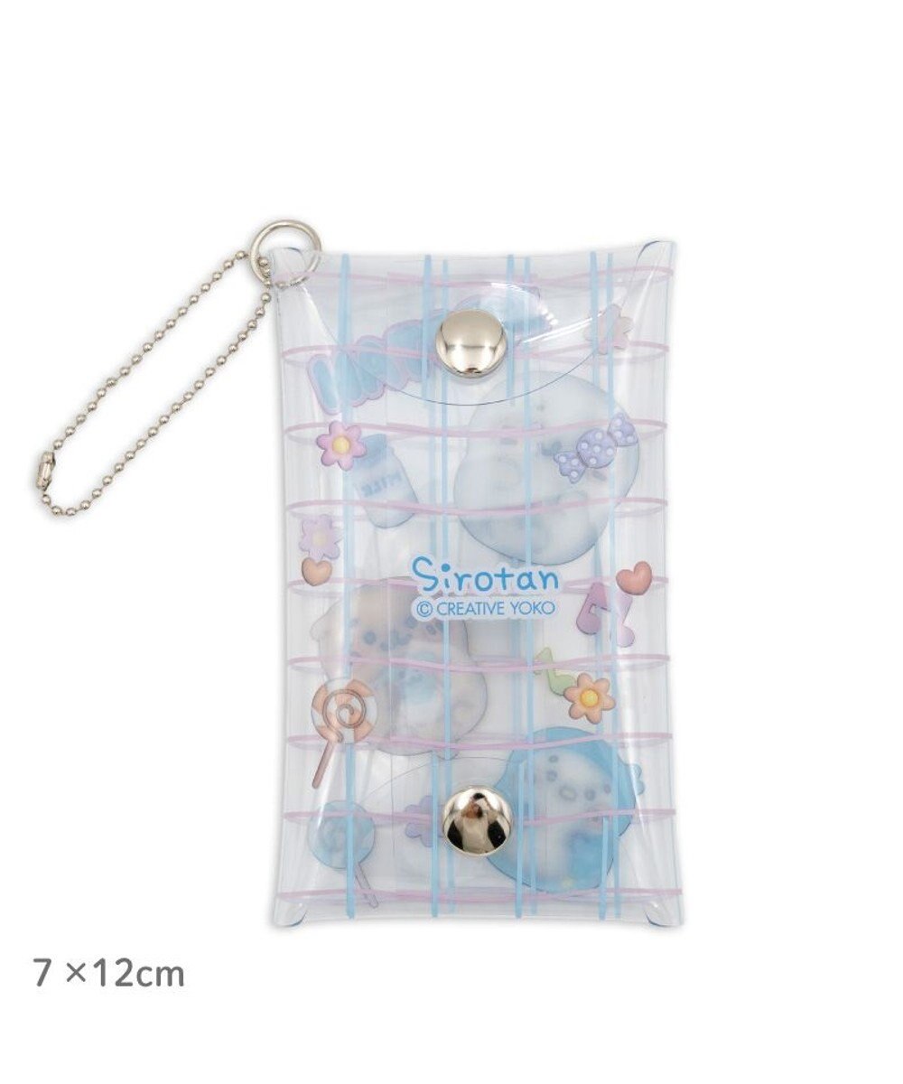Mother garden しろたん クリアポーチ 《ぷっくり柄》 単品 