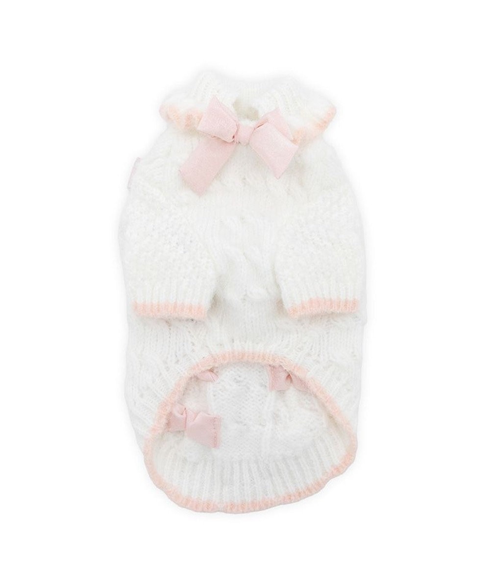 PET PARADISE cherircouture リボン編込ニット 小型犬 