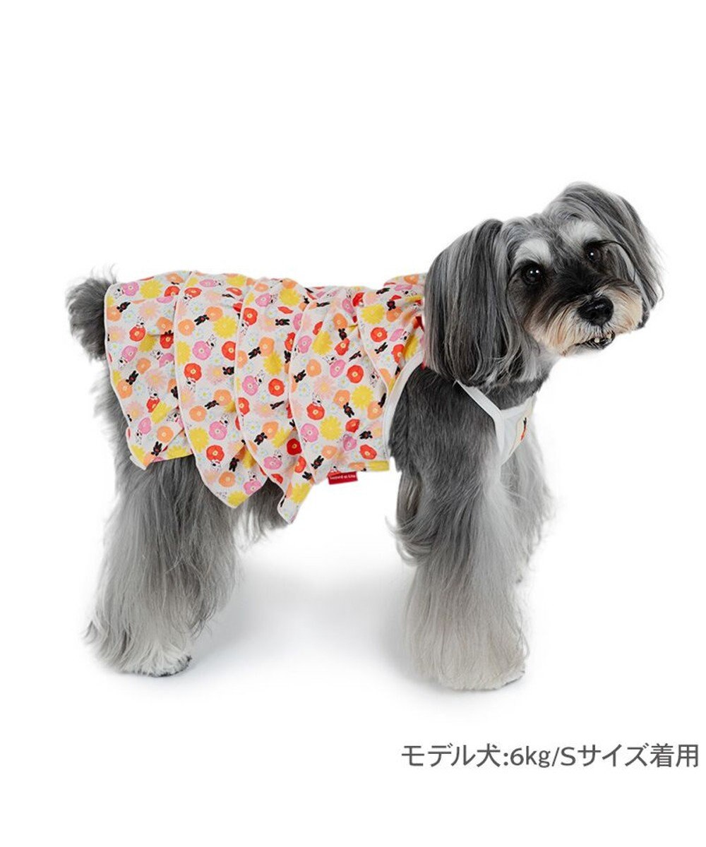 PET PARADISE リサとガスパール エコメイド ワンピース《花柄》 小型犬 