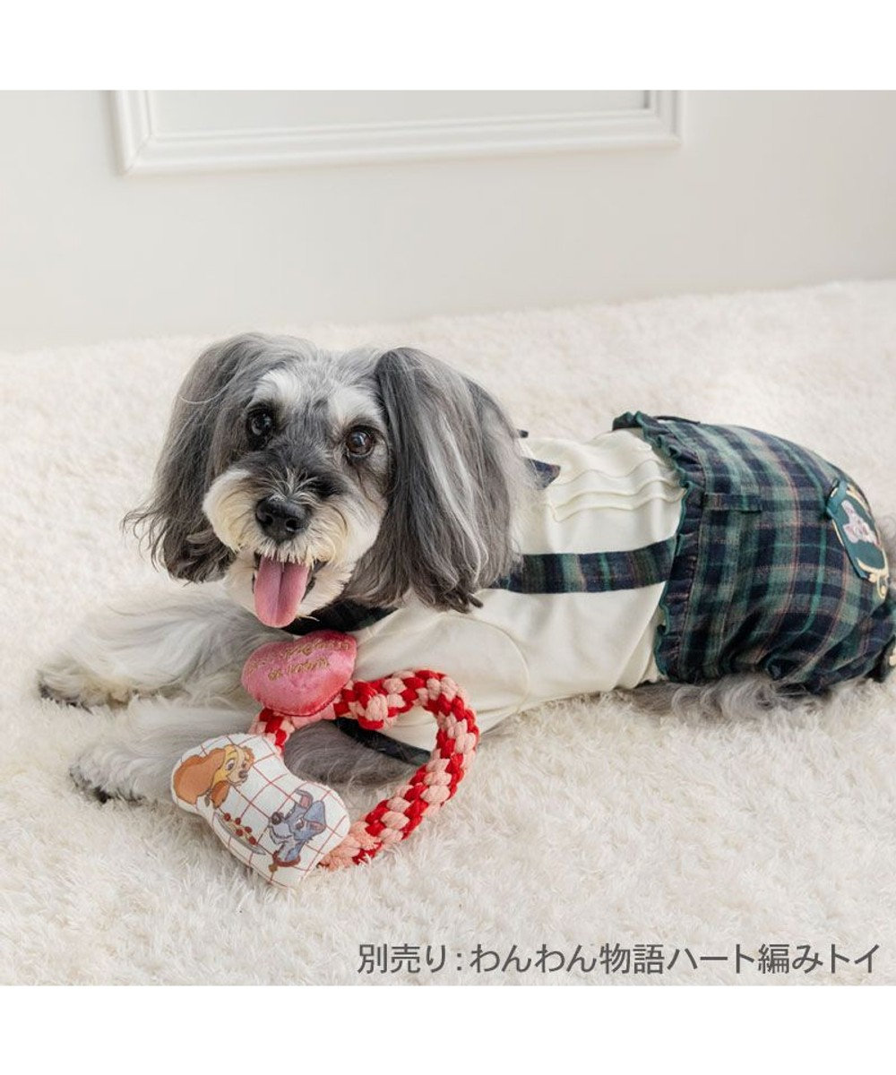 PET PARADISE ディズニー わんわん物語 トランプ パンツつなぎ 小型犬 