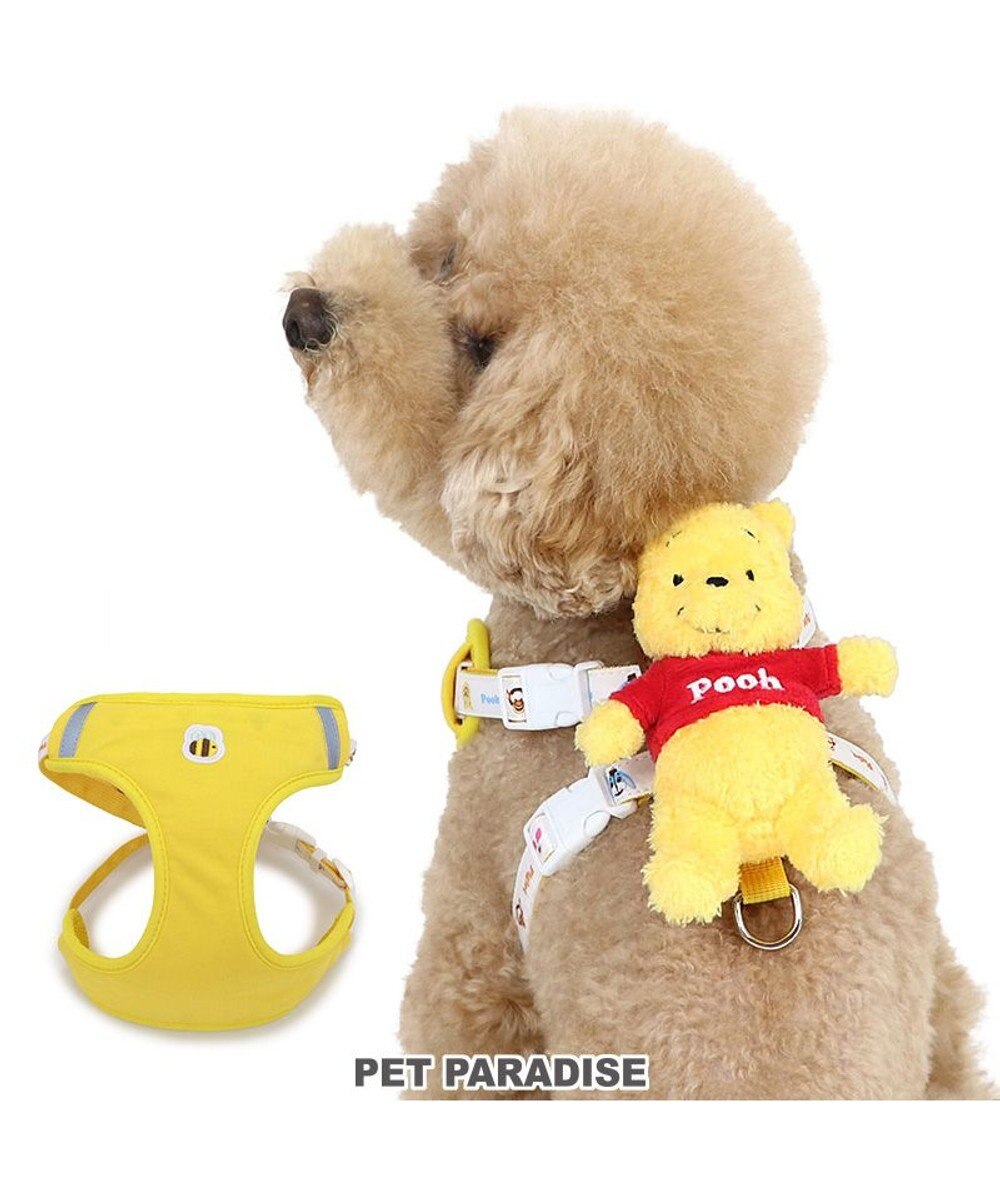 PET PARADISE ディズニー くまのプーさん マスコット付き ハーネス Ｓ 小型犬 