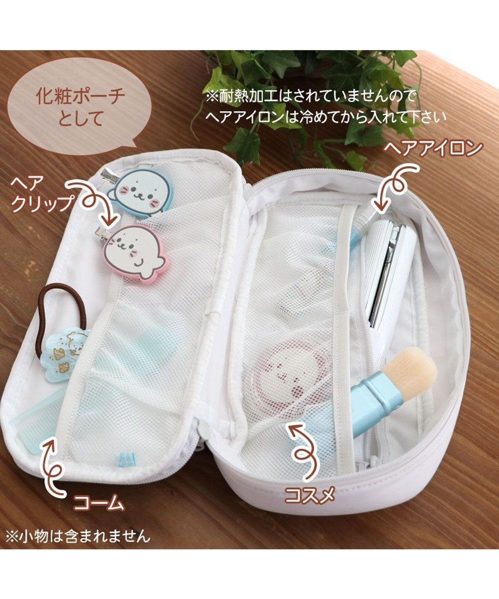 Mother garden しろたん ガジェットポーチ 顔ぼん 