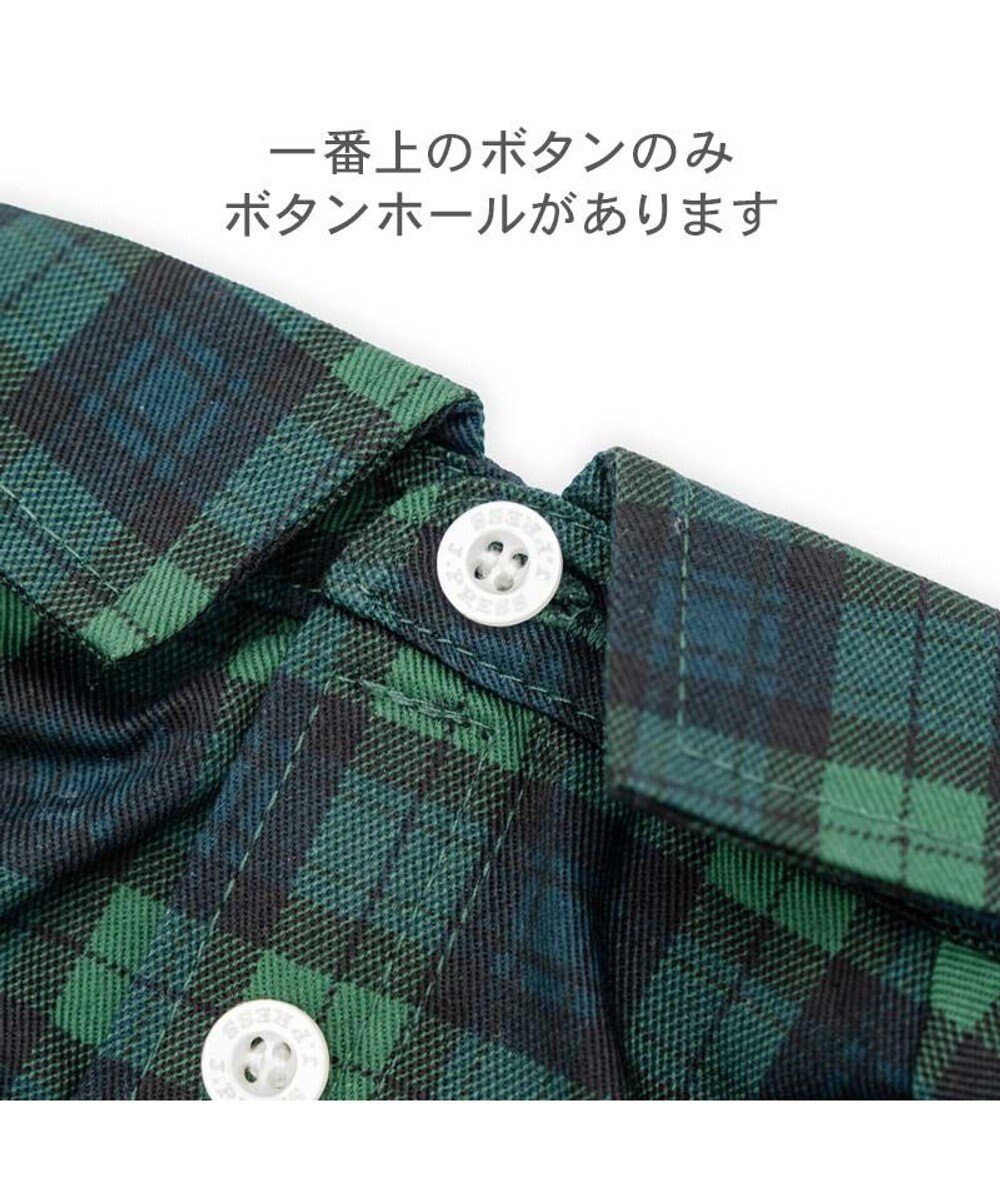 PET PARADISE J.PRESS ブラック格子 シャツ 小型犬 