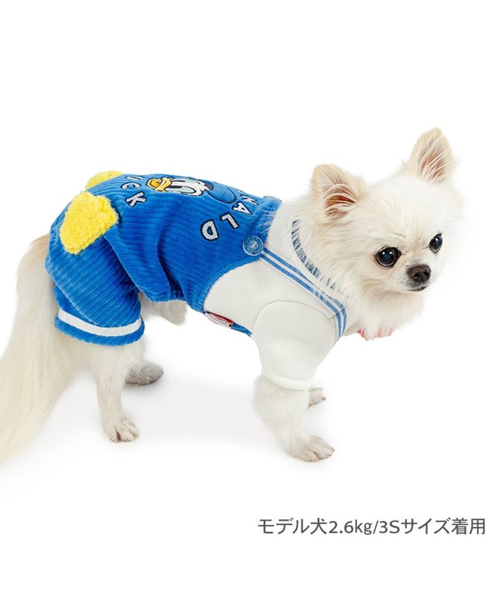 PET PARADISE ディズニー ドナルドダック マリン オーバーオール 小型犬 