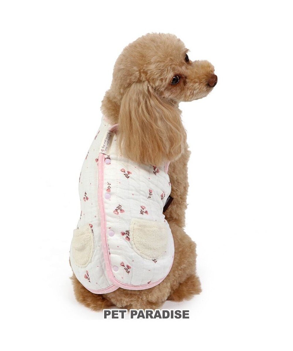 PET PARADISE ペットパラダイス  ふわりとキルト ベスト 花柄  小型犬 
