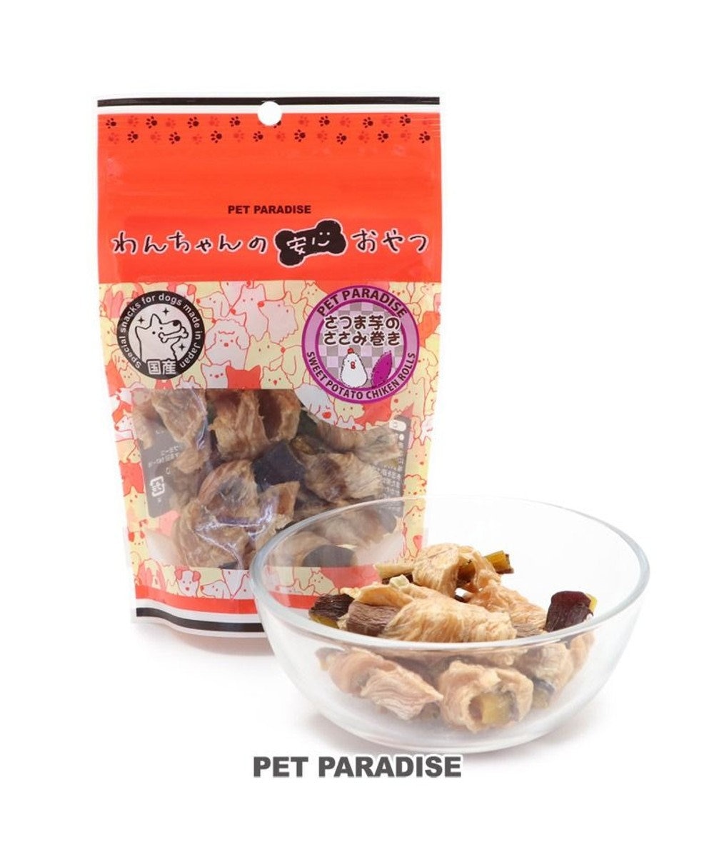PET PARADISE さつまいものささみ巻 ジャーキー 55g 国産 