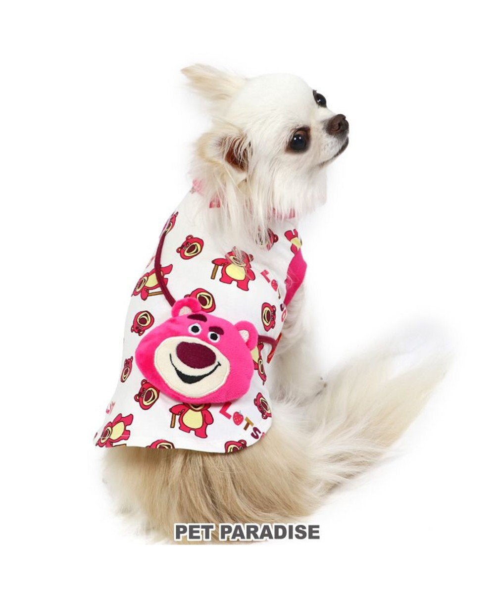 PET PARADISE 犬の服 犬 ディズニー トイ・ストーリーポシェット付き Ｔシャツ 【小型犬】 エイリアン ピザプラネット柄 ロッツォ 