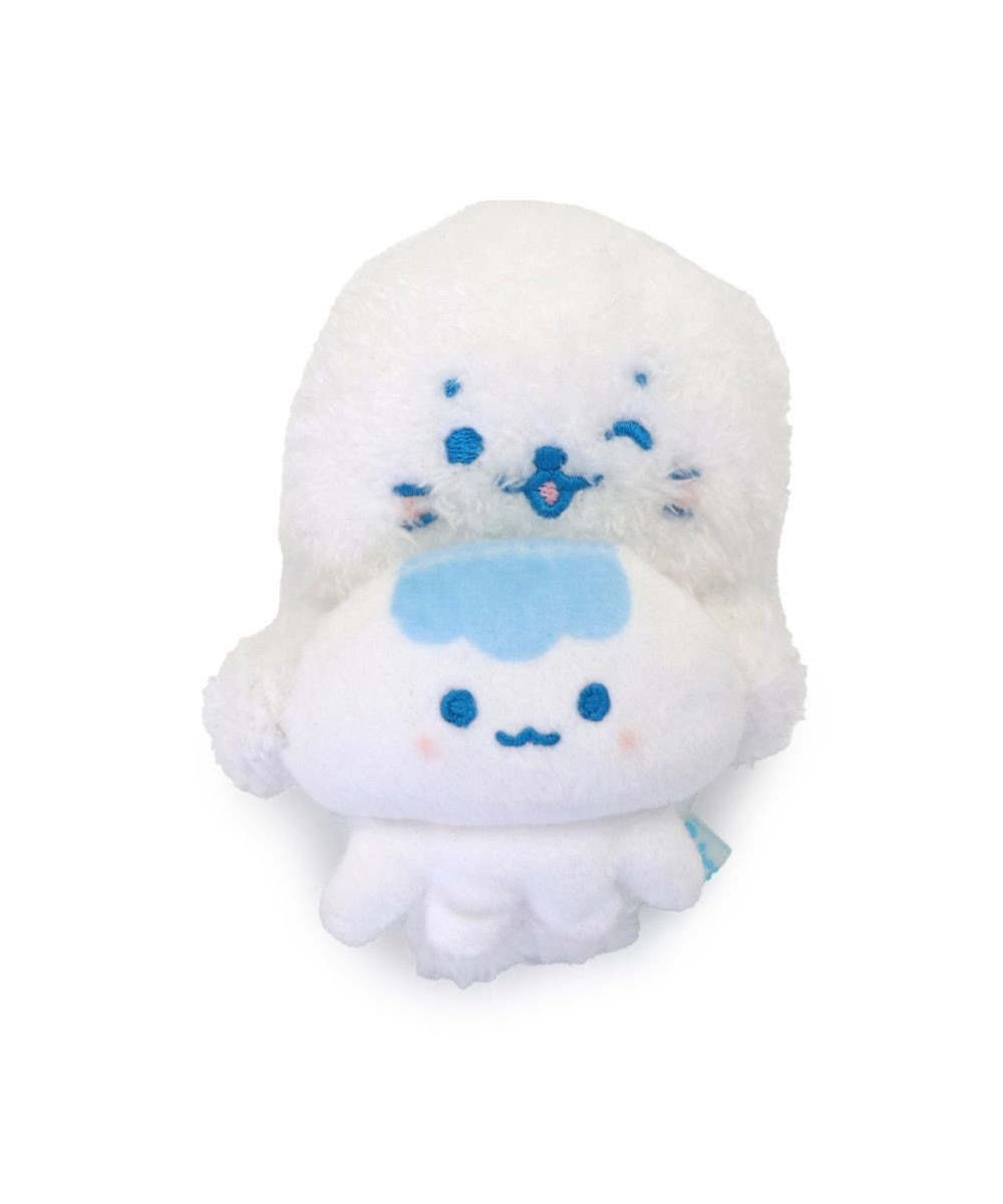 Mother garden しろたん ぴょこんと マスコット 《くらげ》 単品 