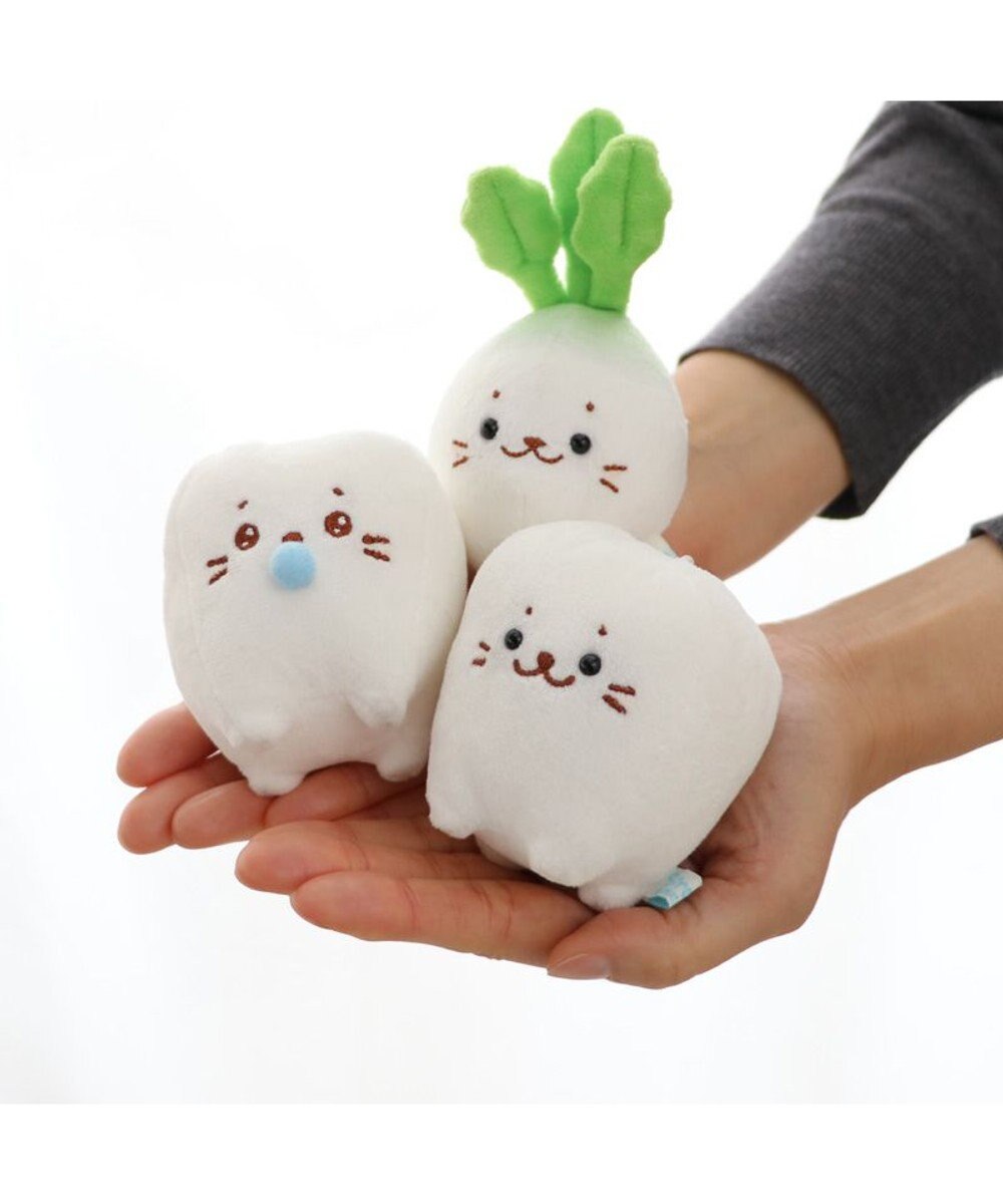 Mother garden しろたん 白いもの マスコットキーホルダー 《かぶ》 単品 