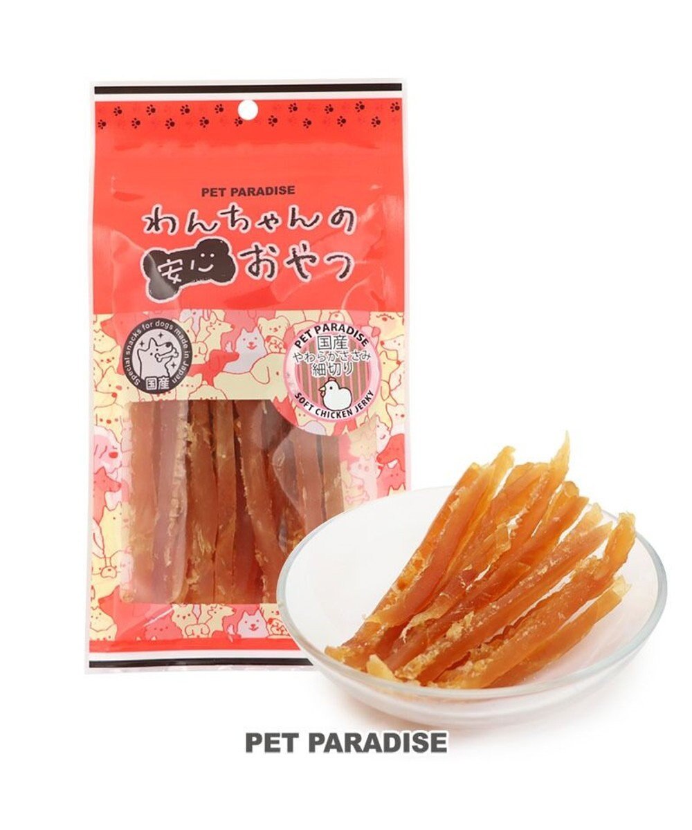 PET PARADISE やわらか ささみ 細切り 80g 国産 