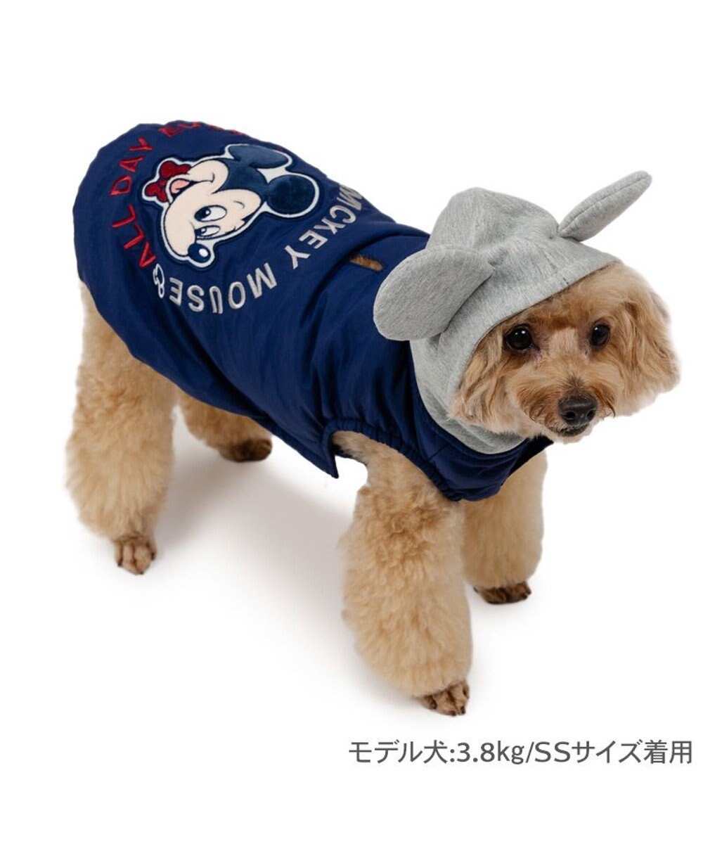 PET PARADISE ディズニー ミッキーマウス 遠赤外線 タウンベスト 小型犬 