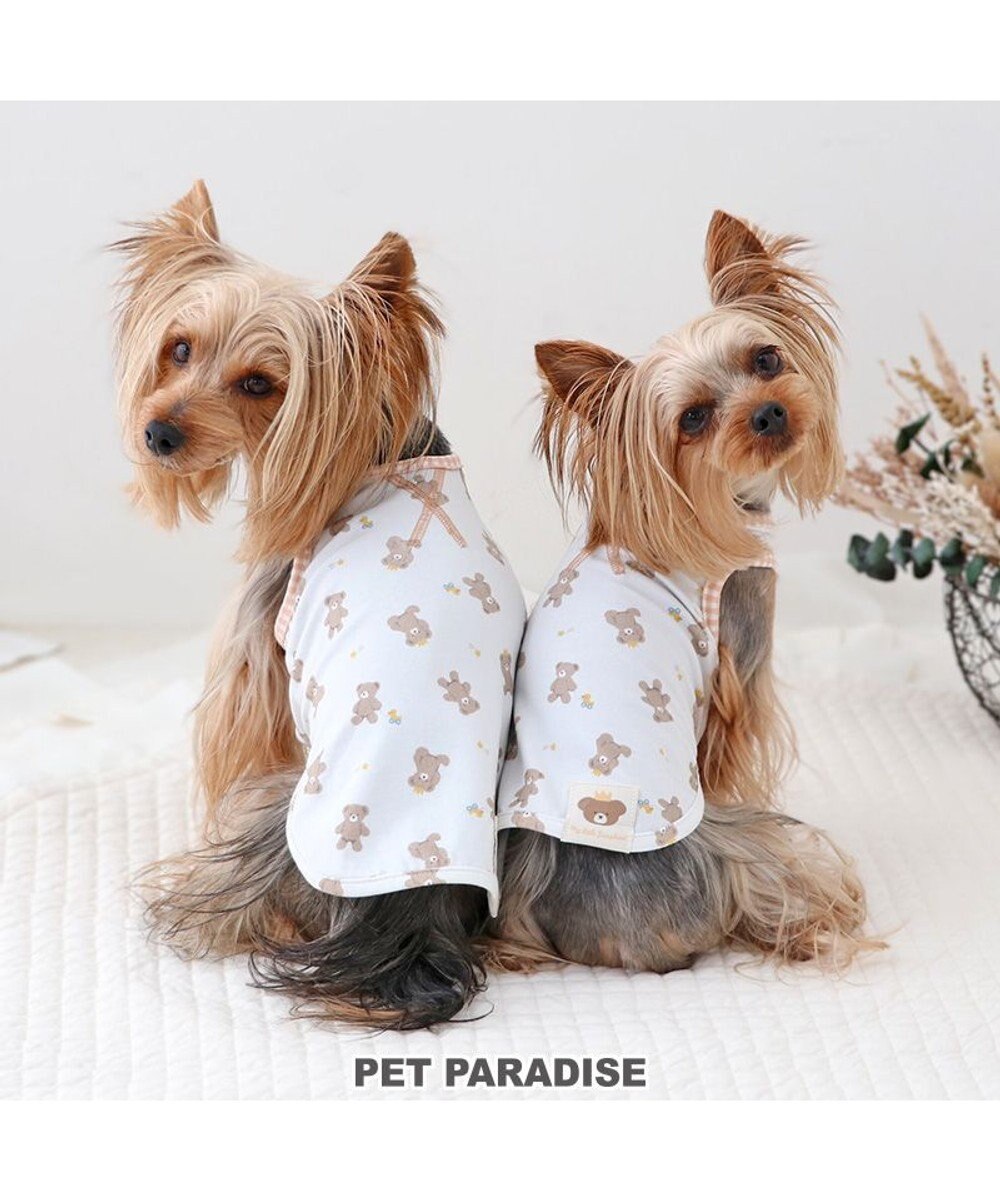 PET PARADISE ペットパラダイス はじめてタンクトップ くまちゃん柄 小型犬 