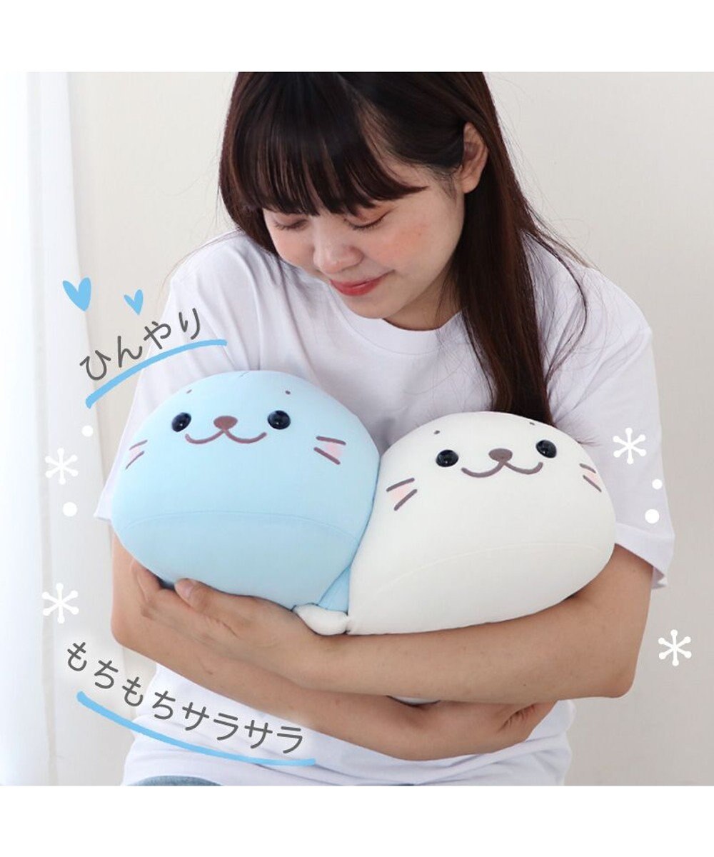 Mother garden しろたん クール ぬいぐるみ 38cm 《アイスホワイト》 単品 