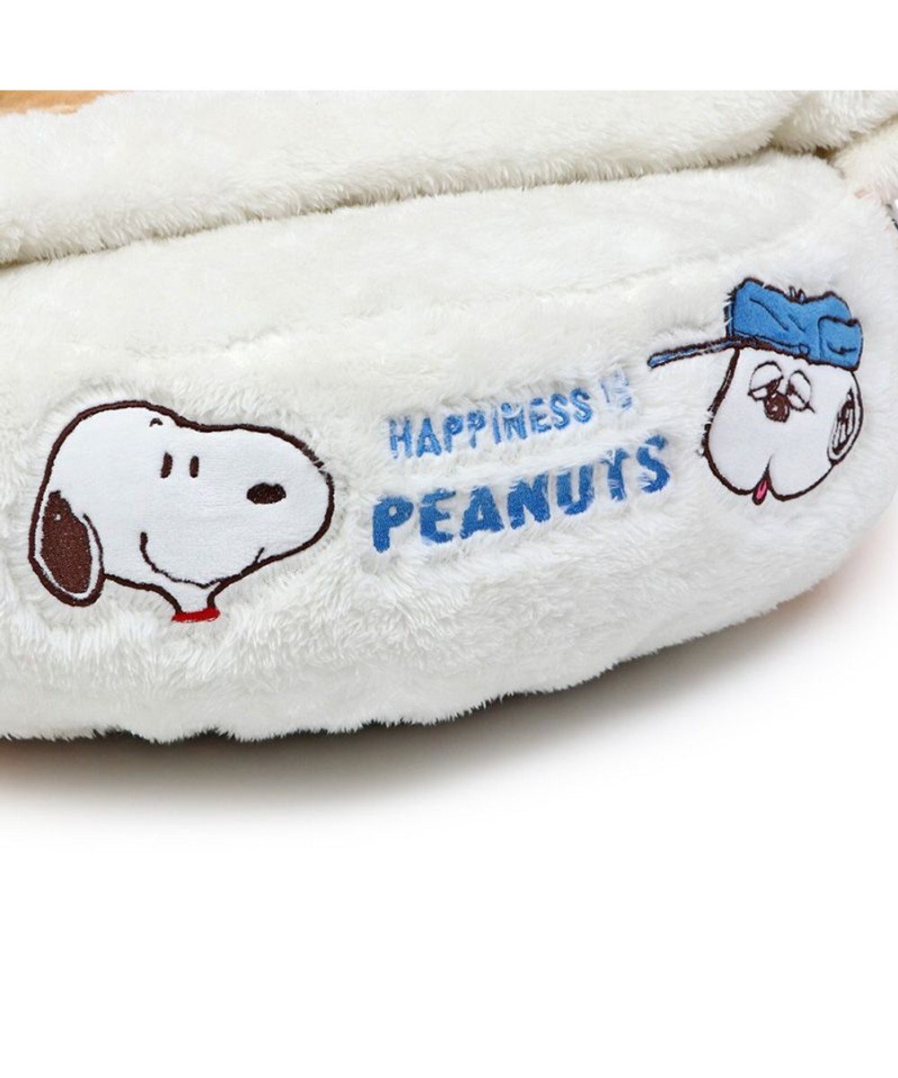 PET PARADISE スヌーピー 丸型寝袋 遠赤外線 《ブラザー柄》 60cm 