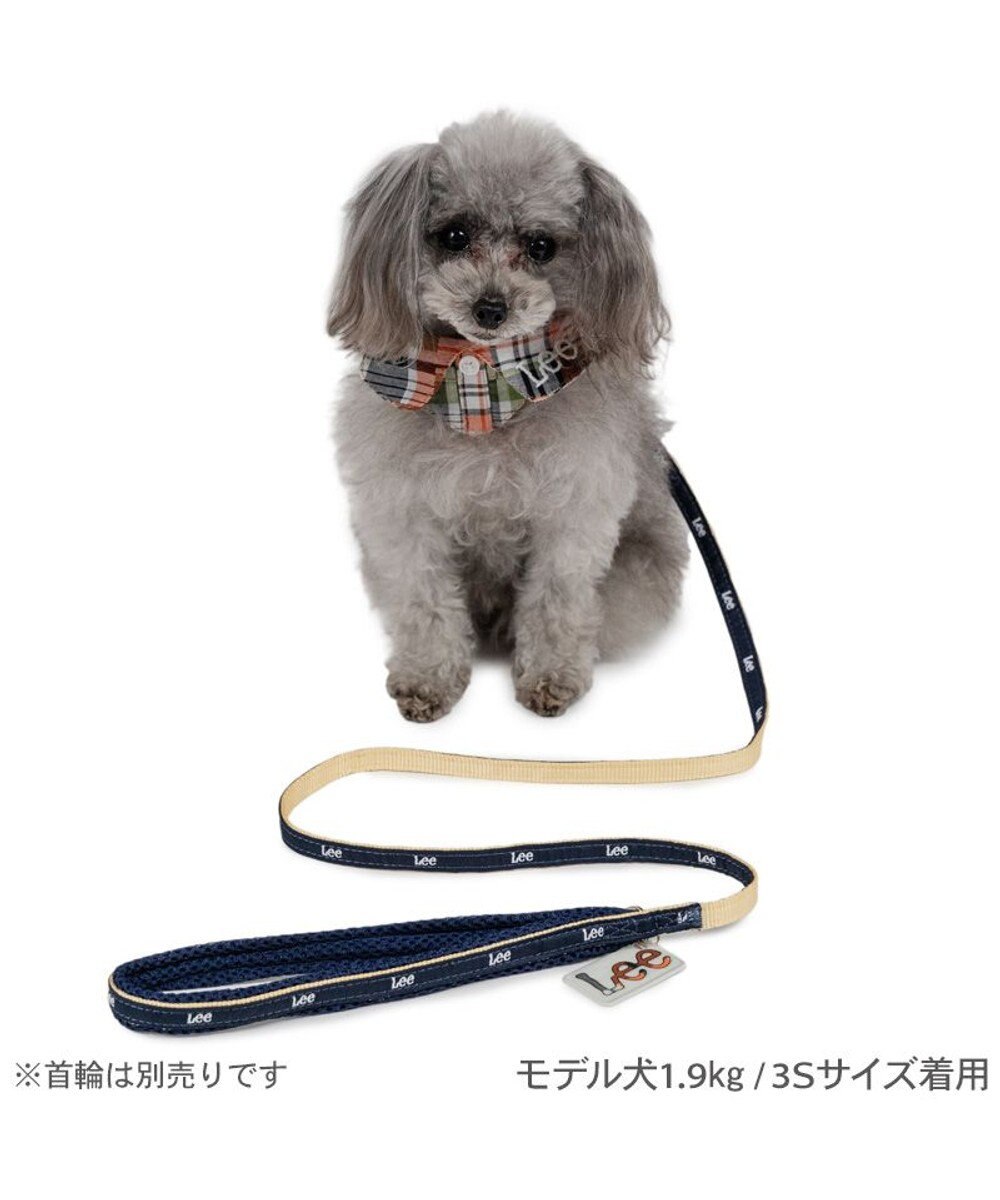 PET PARADISE Lee リード  ロゴベージュ  ４Ｓ～３Ｓ 小型犬 