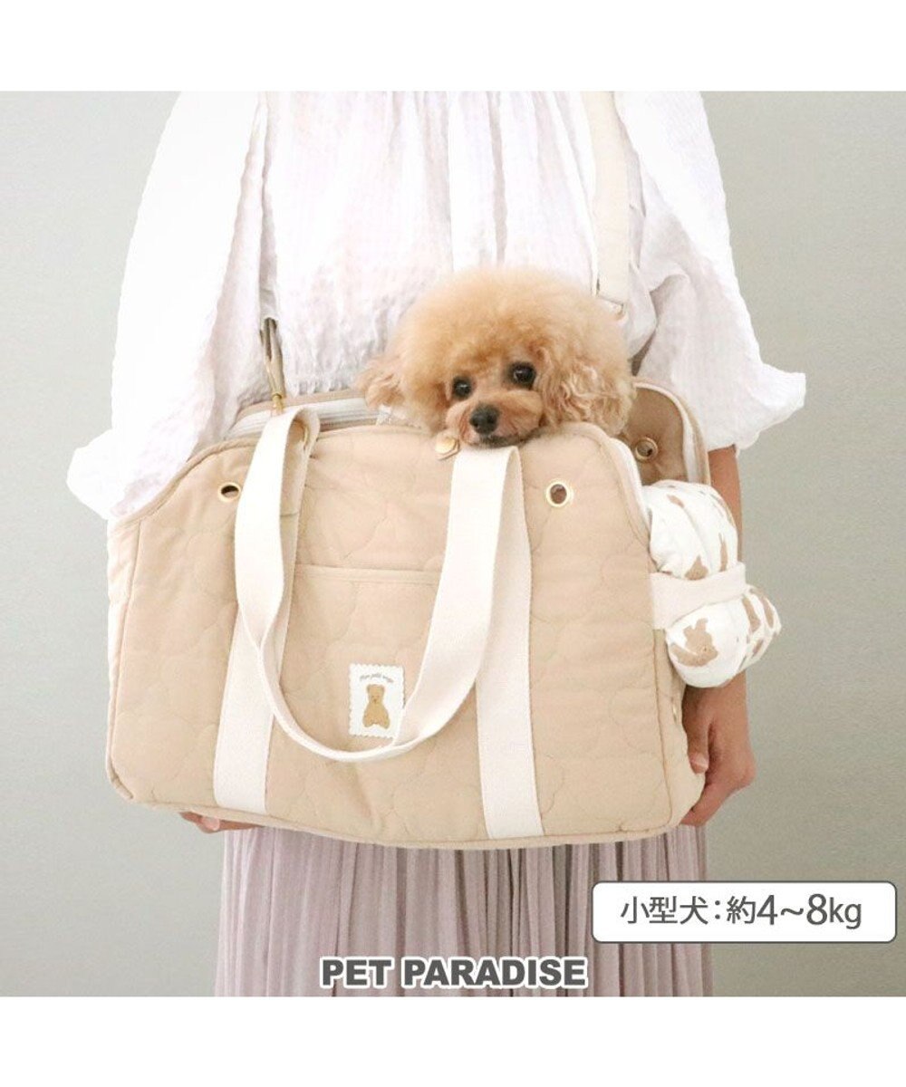 PET PARADISE ペットパラダイス くまちゃん あごのせ キャリーバッグ 小型犬 M 