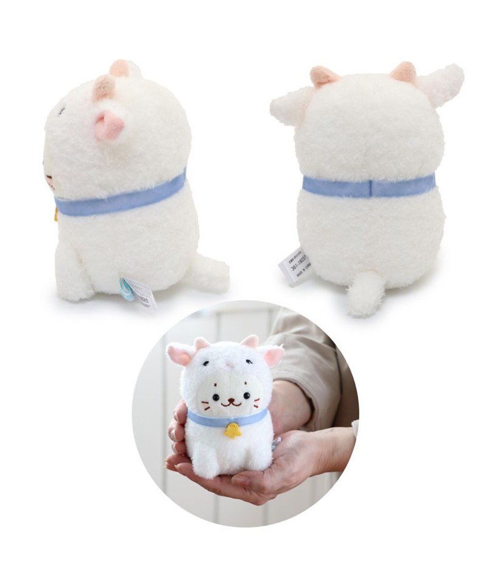 Mother garden しろたん お座り ちびマスコット 赤ちゃんシリーズ うし・ロバ・ヤギ・ 11cm 単品 