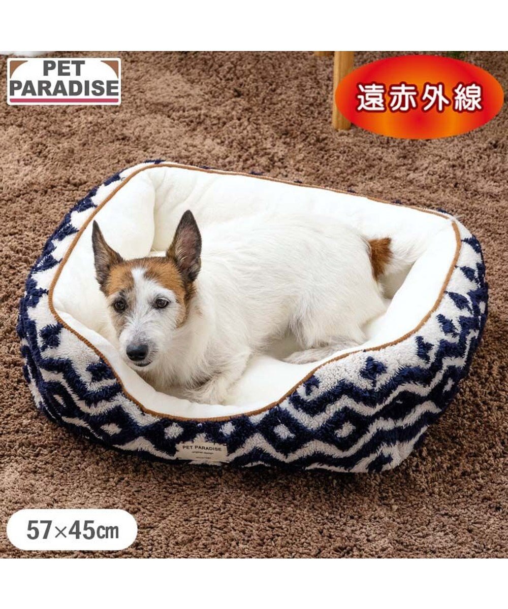 PET PARADISE ペットパラダイス 四角 カドラー 《カントリー柄》 Ｍ 