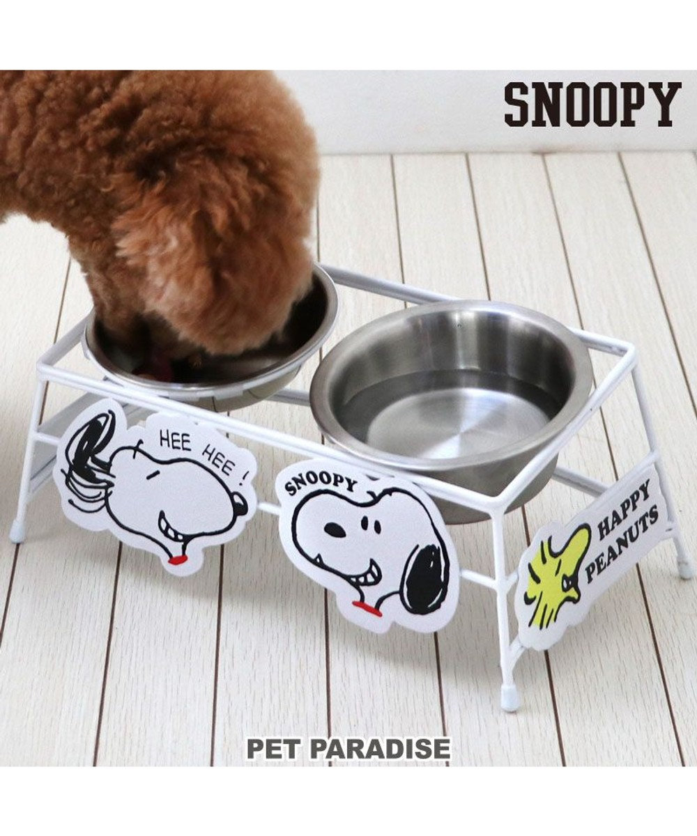 PET PARADISE スヌーピー ワイヤー えさ皿　小2個 