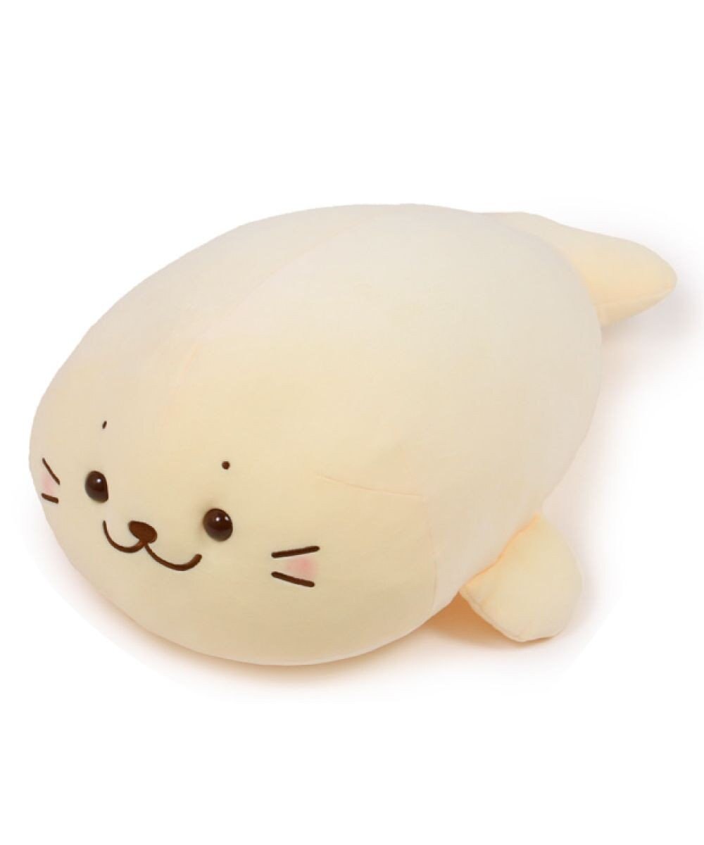 Mother garden しろたん ふわもち 抱き枕  55cm みるくカラー 《カスタードみるく》 単品 