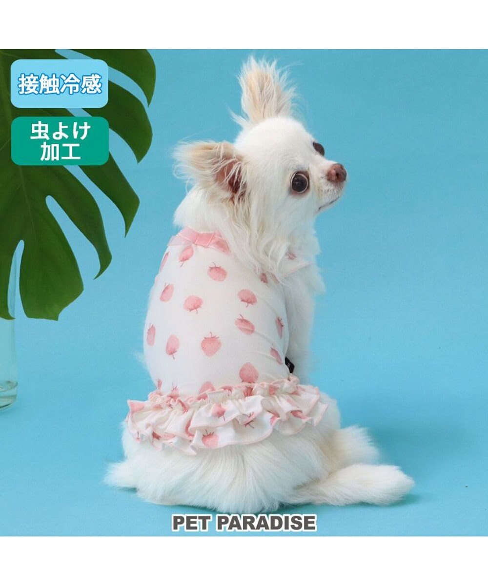 PET PARADISE ペットパラダイス タッチワンクールプラス Tシャツ 《いちご》 小型犬 