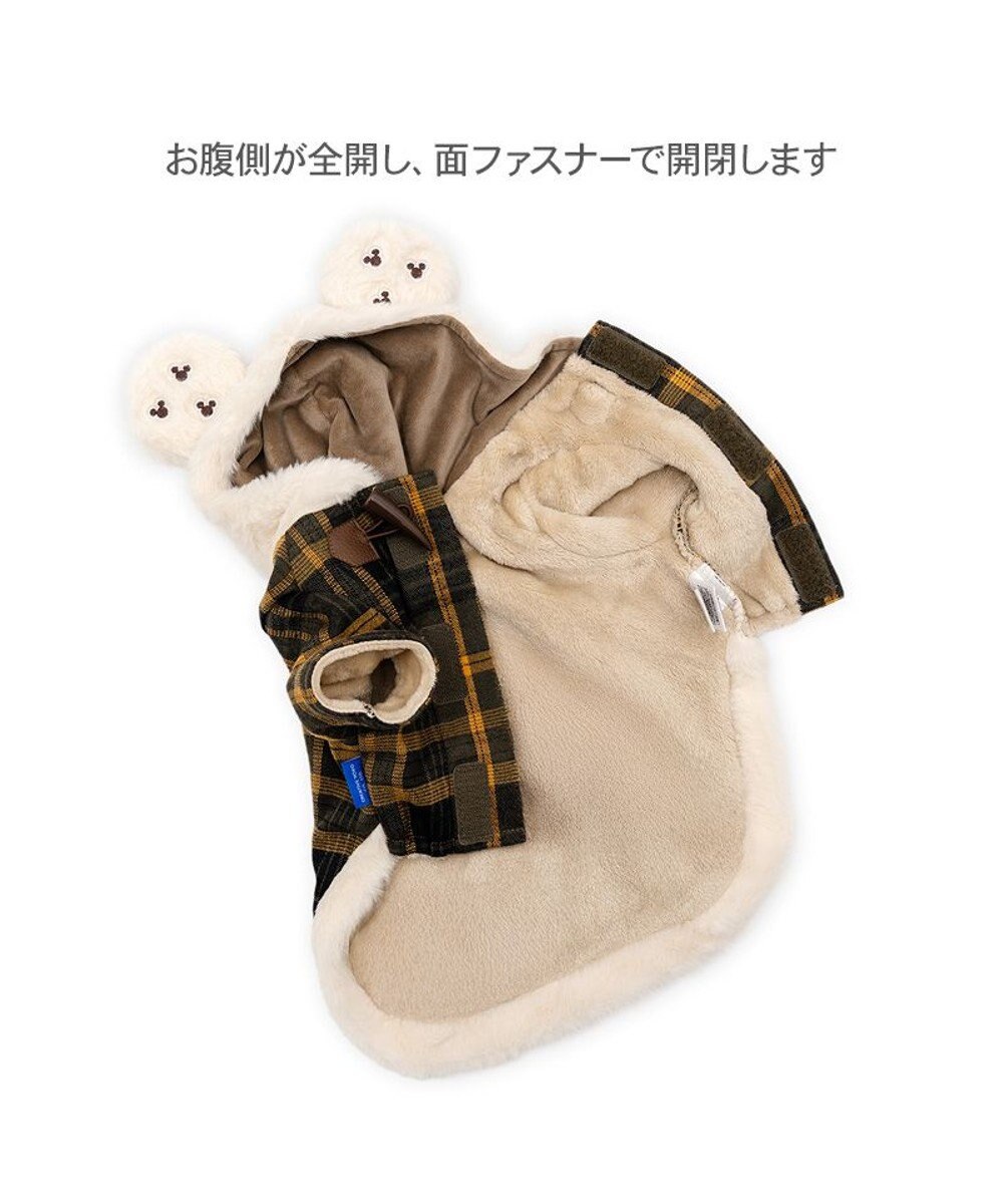 PET PARADISE ディズニー ミッキーマウス チェックコート 小型犬 