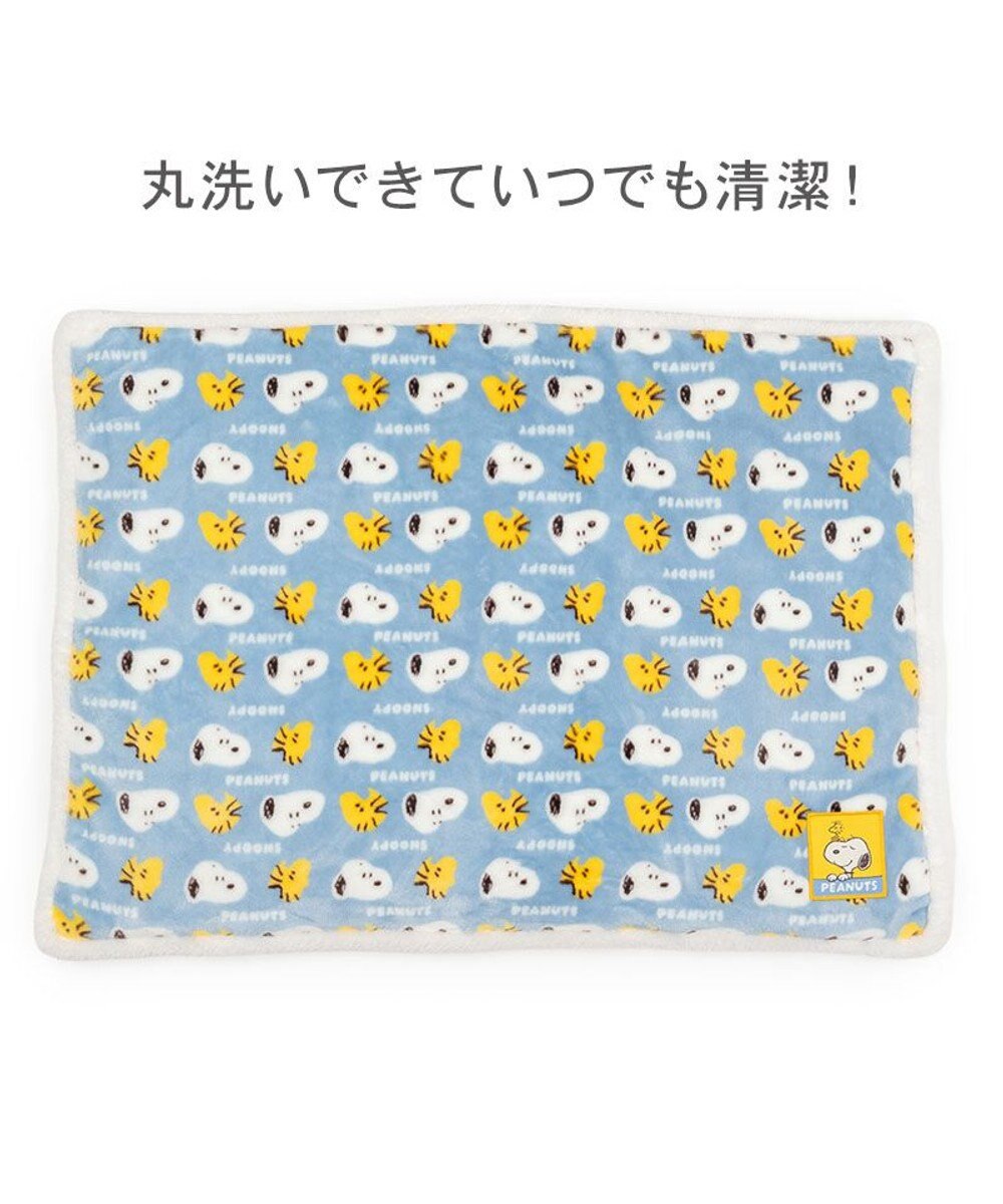 PET PARADISE スヌーピー 遠赤外線 ボアマット 《コロン柄》 