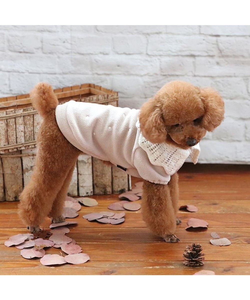 PET PARADISE ペットパラダイス ワンダフル ストレッチ フリース 《 ニット襟 》小型犬 
