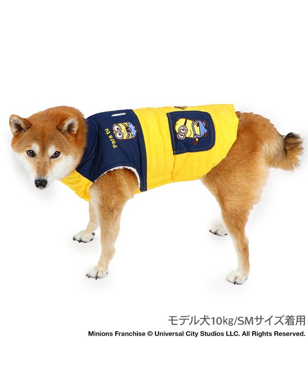 PET PARADISE ミニオンボブ 脇開き ベスト 中型犬 