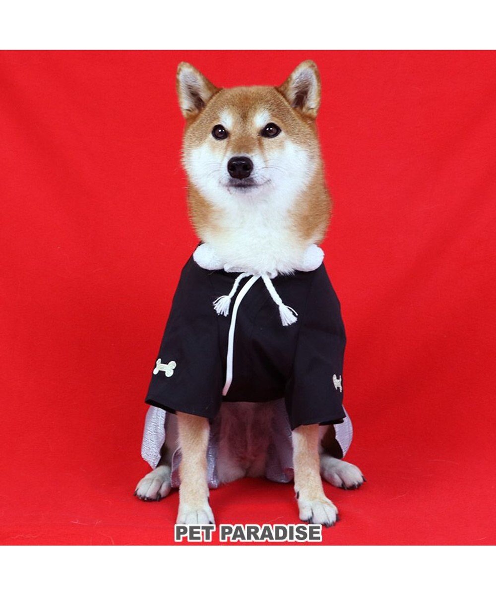 PET PARADISE ペットパラダイス 紋付袴 《シルバー》 中型犬 大型犬 
