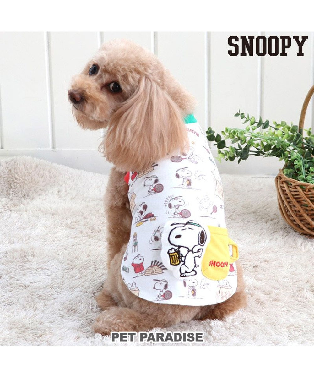 PET PARADISE 犬の服 犬 スヌーピー  ぷっくりＴシャツ 【小型犬】 
