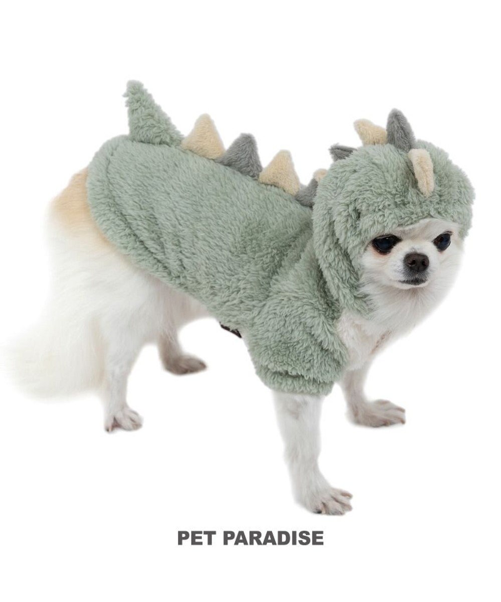 PET PARADISE ペットパラダイス 恐竜もこボアパーカー   超小型犬 小型犬 